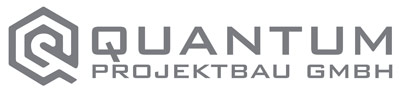 Quantum Bauzaunbanner 340x175 weiss Logo